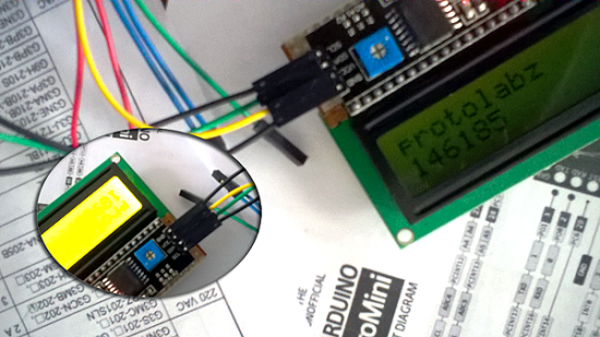 Arduino I2C LCD Backpack Introductory Tutorial 5